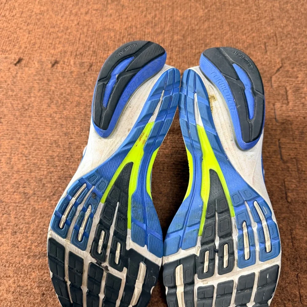 A- gym‎ Adidas Adizero F50 Adiprene+ Running Shoes Mens Blue White Sneakers